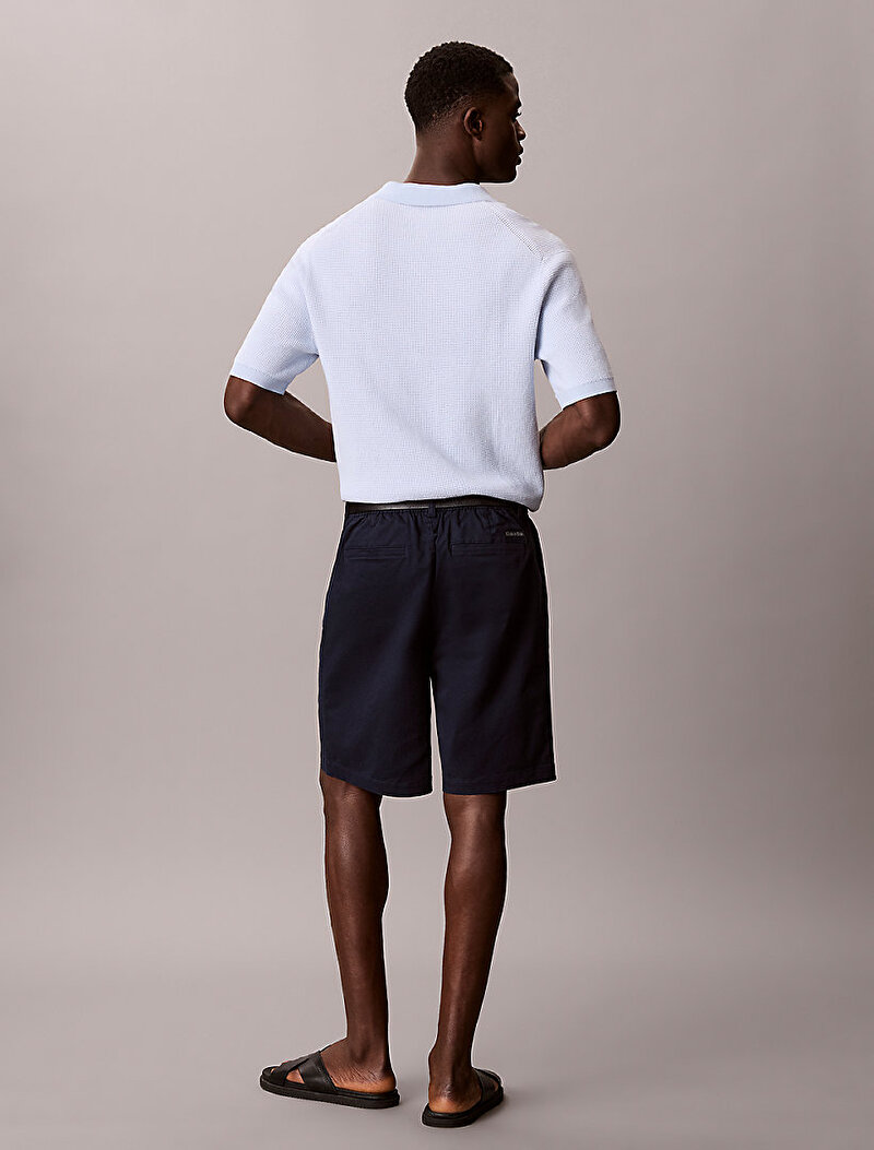 Calvin Klein Lacivert Renkli Erkek Cotton Şort