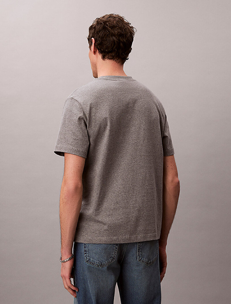 Calvin Klein Gri Renkli Erkek 20s T-shirt