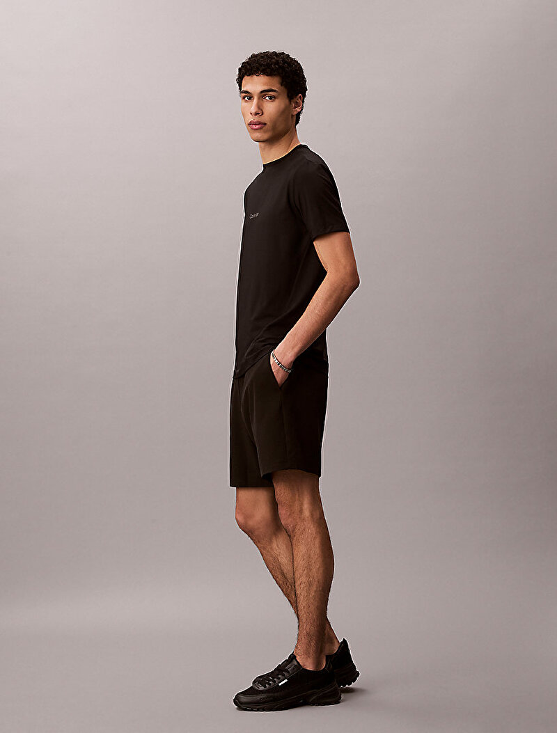 Calvin Klein Siyah Renkli Erkek Mesh T-shirt