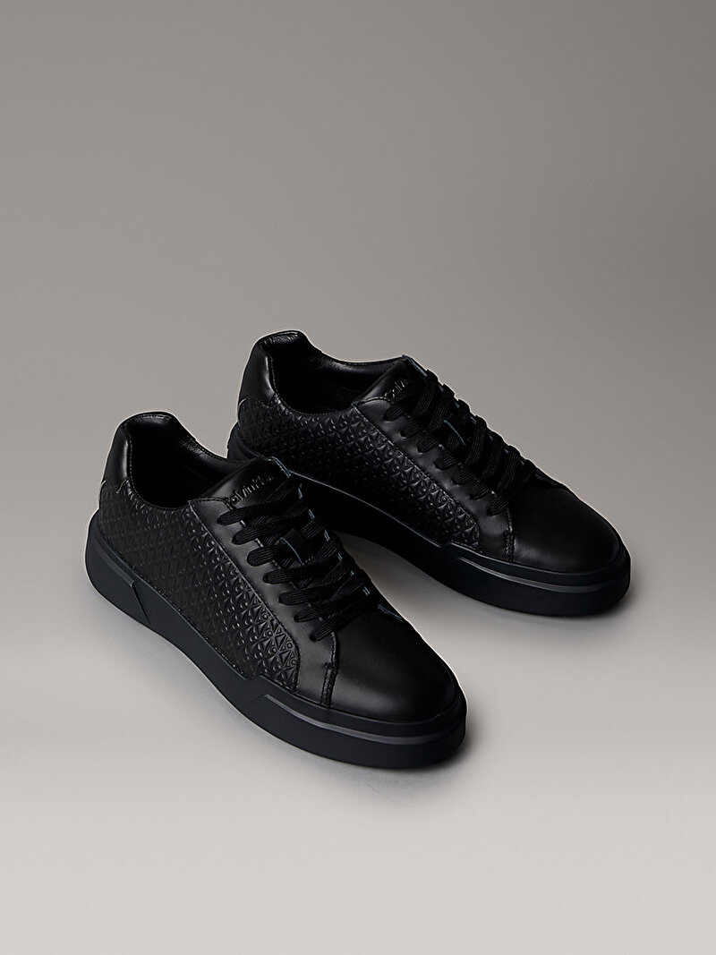 Calvin Klein Siyah Renkli Erkek Chunky Cupsole Laceup Sneaker