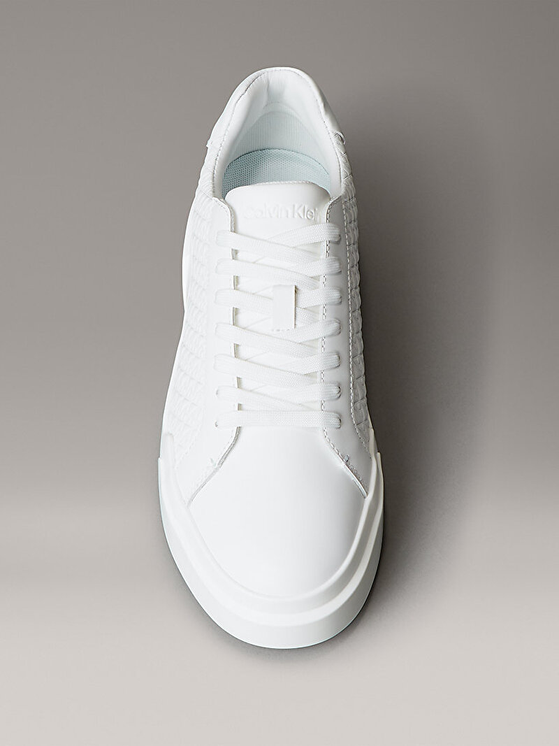 Calvin Klein Beyaz Renkli Erkek Chunky Cupsole Laceup Sneaker