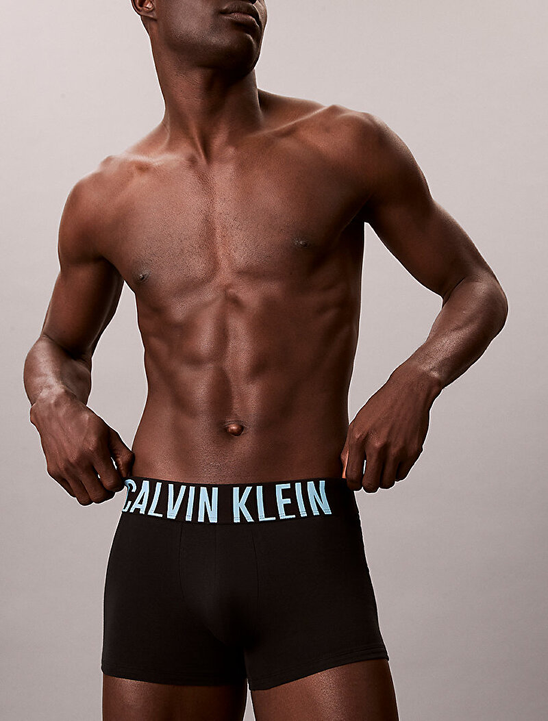 Calvin Klein Siyah Renkli Erkek 3'lü Paket Trunk Boxer Seti