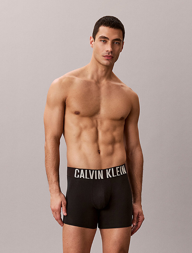 Calvin Klein Siyah Renkli Erkek 3'lü Paket Brief Boxer Seti