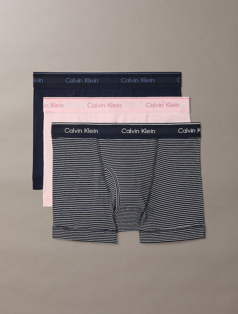 Erkek 3'lü Paket Trunk Boxer Seti