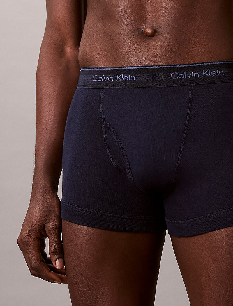 Calvin Klein Çok renkli Renkli Erkek 3'lü Paket Trunk Boxer Seti