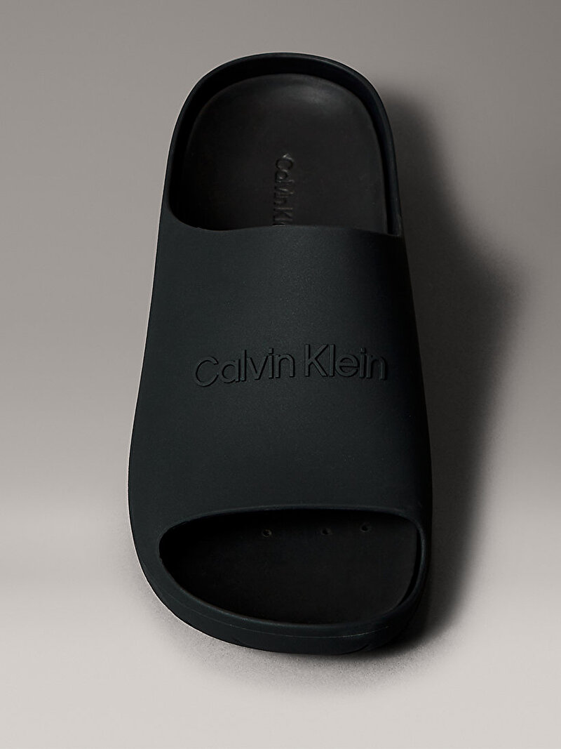 Calvin Klein Siyah Renkli Erkek Jelly Plaj Terliği