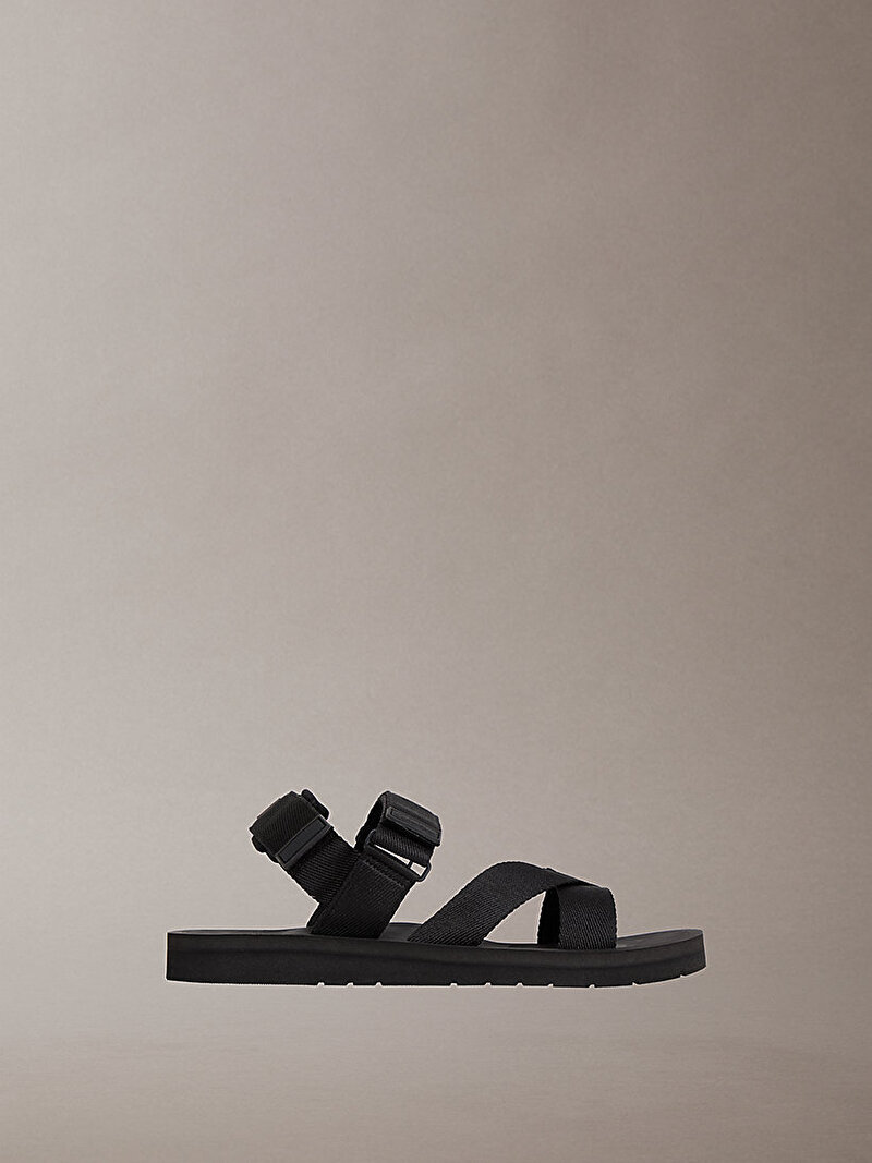 Erkek Essential Diecut Black Sandalet