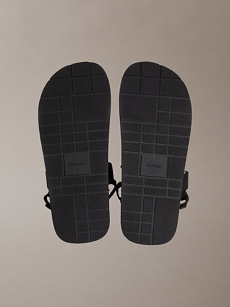 Calvin Klein Siyah Renkli Erkek Essential Diecut Black Sandalet