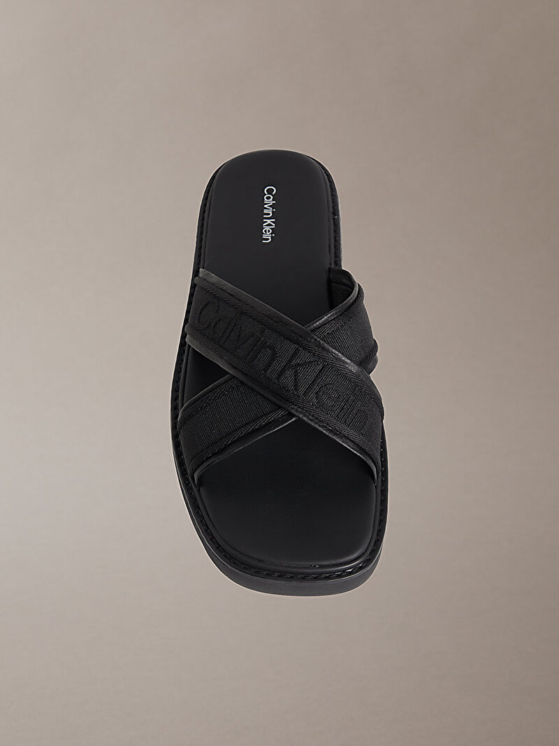 Calvin Klein Siyah Renkli Erkek Molded Sandalet