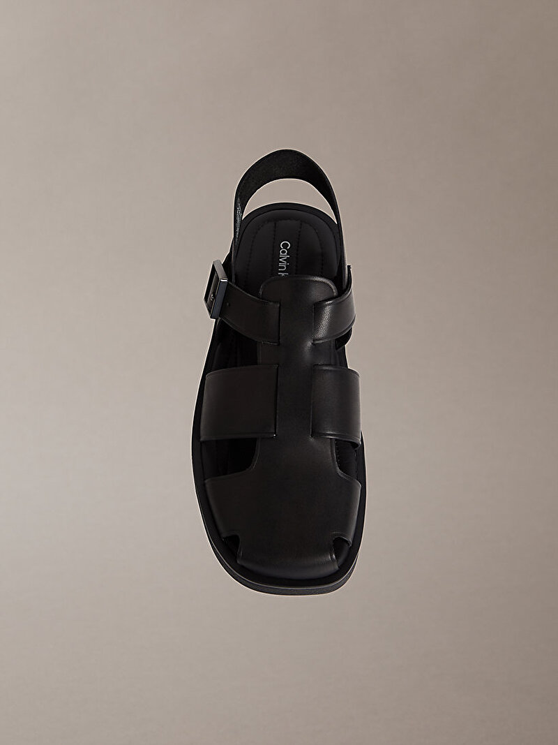 Calvin Klein Siyah Renkli Erkek Fisherman Sandalet