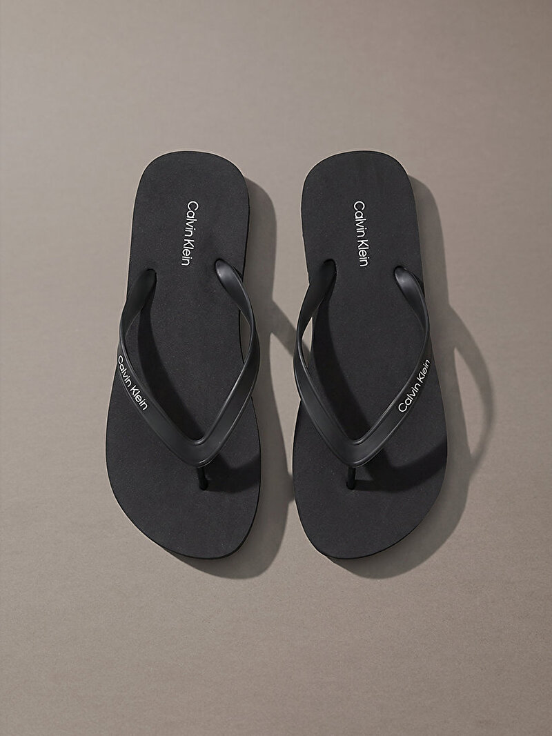 Calvin Klein Siyah Renkli Erkek Plaj Terliği