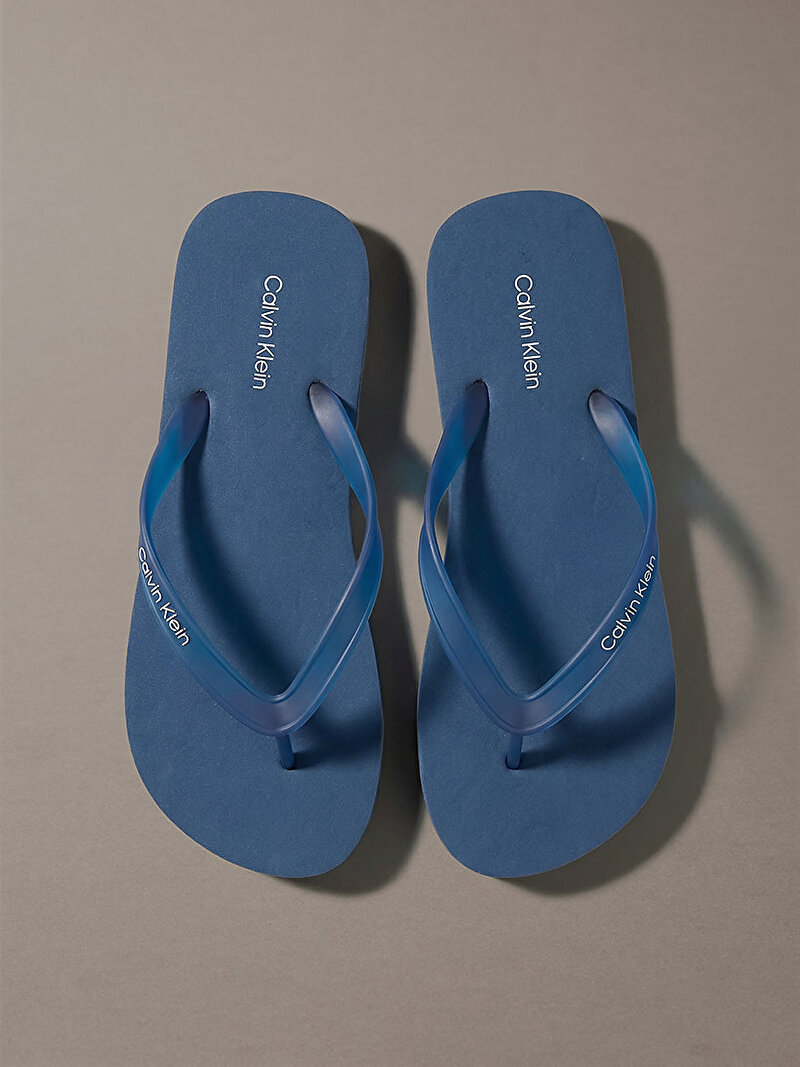 Calvin Klein Lacivert Renkli Erkek Plaj Terliği