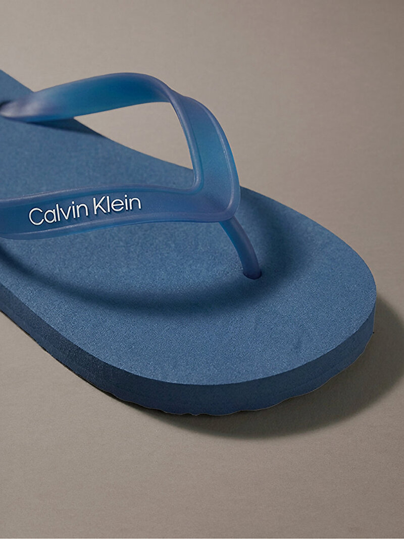 Calvin Klein Lacivert Renkli Erkek Plaj Terliği