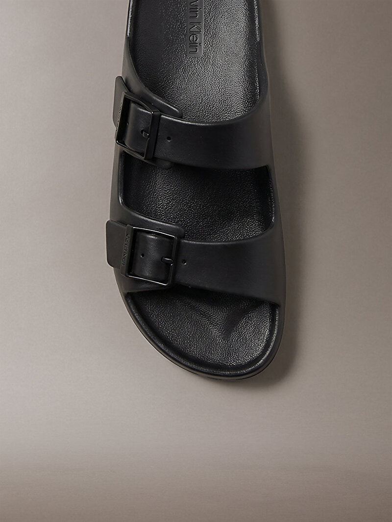 Calvin Klein Siyah Renkli Erkek Ergon Eva Double Terlik
