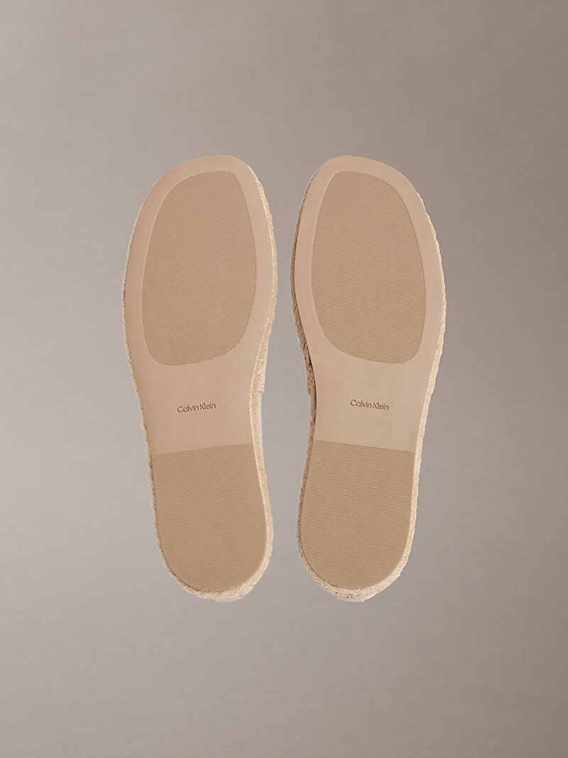 Calvin Klein Bej Renkli Kadın Oblique Espadril