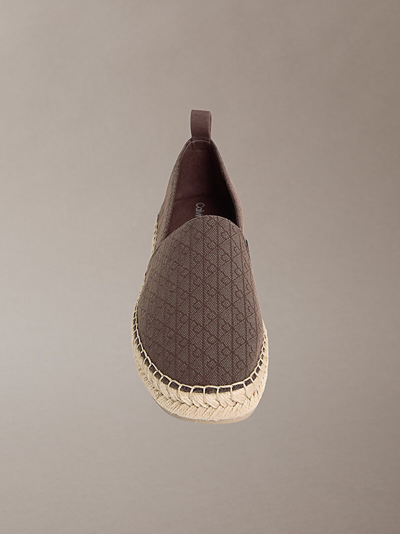 Calvin Klein Kahverengi Renkli Kadın Oblique Espadril