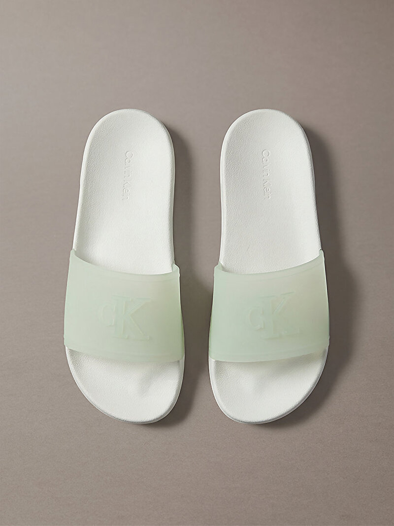 Calvin Klein Mavi Renkli Kadın Plaj Terliği