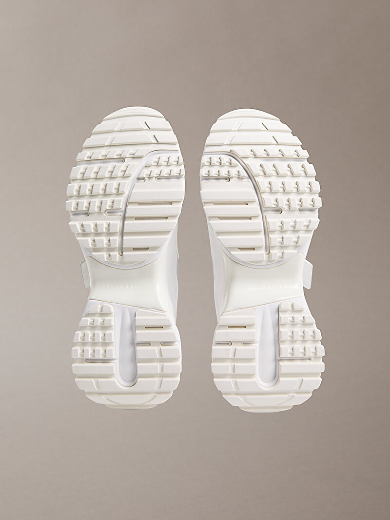 Calvin Klein Beyaz Renkli Kadın Hike Runner Slipon Sneaker