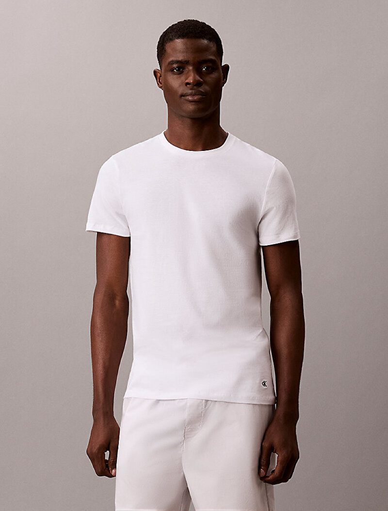 Calvin Klein Çok renkli Renkli Erkek 3'lü Paket T-shirt