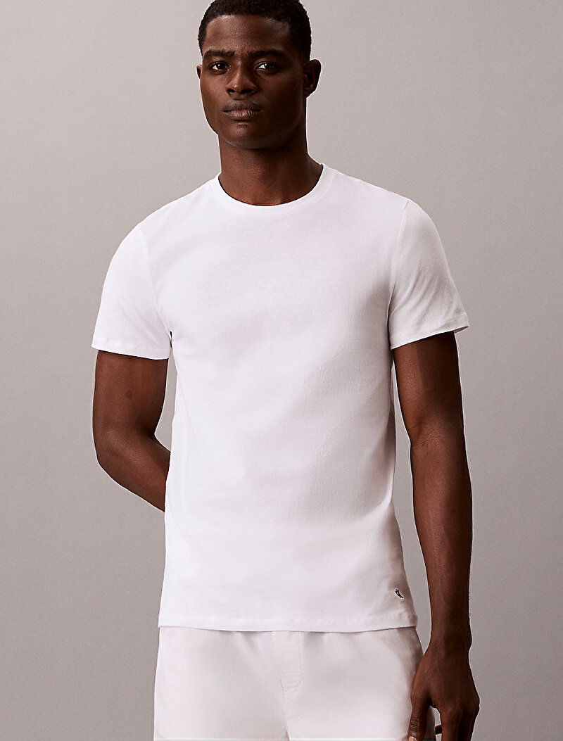 Calvin Klein Çok renkli Renkli Erkek 3'lü Paket T-shirt