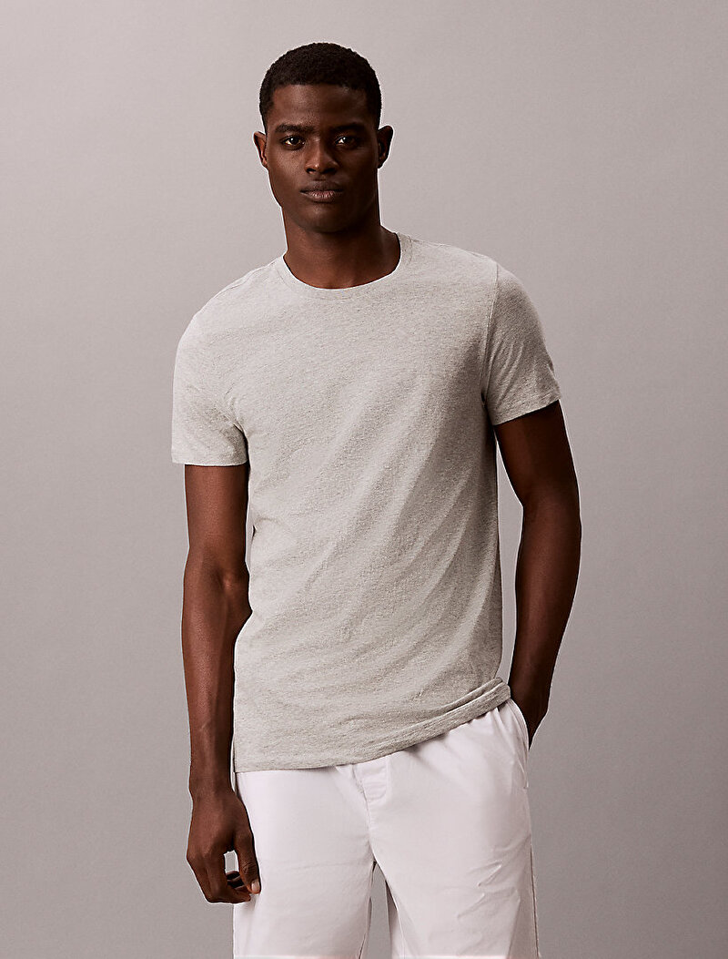 Calvin Klein Çok renkli Renkli Erkek 3'lü Paket T-shirt