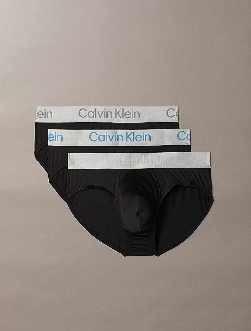 Calvin Klein Çok renkli Renkli Erkek 3'lü Paket Hip Brief Slip
