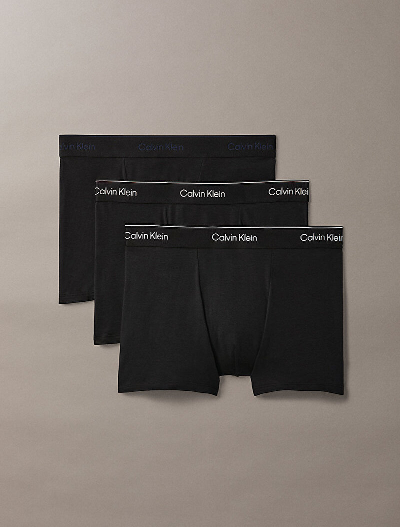 Calvin Klein Çok renkli Renkli Erkek 3'lü Paket Relaxed Fit Boxer Seti