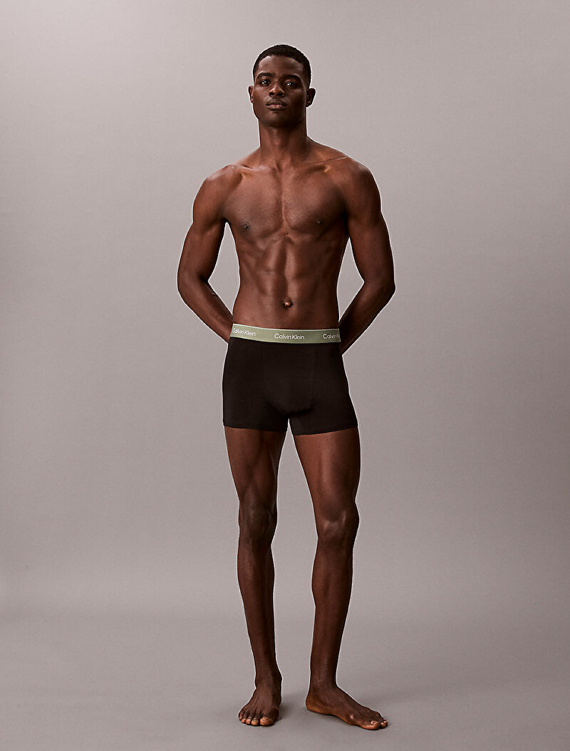 Calvin Klein Çok renkli Renkli Erkek 3'lü Paket Relaxed Fit Boxer Seti