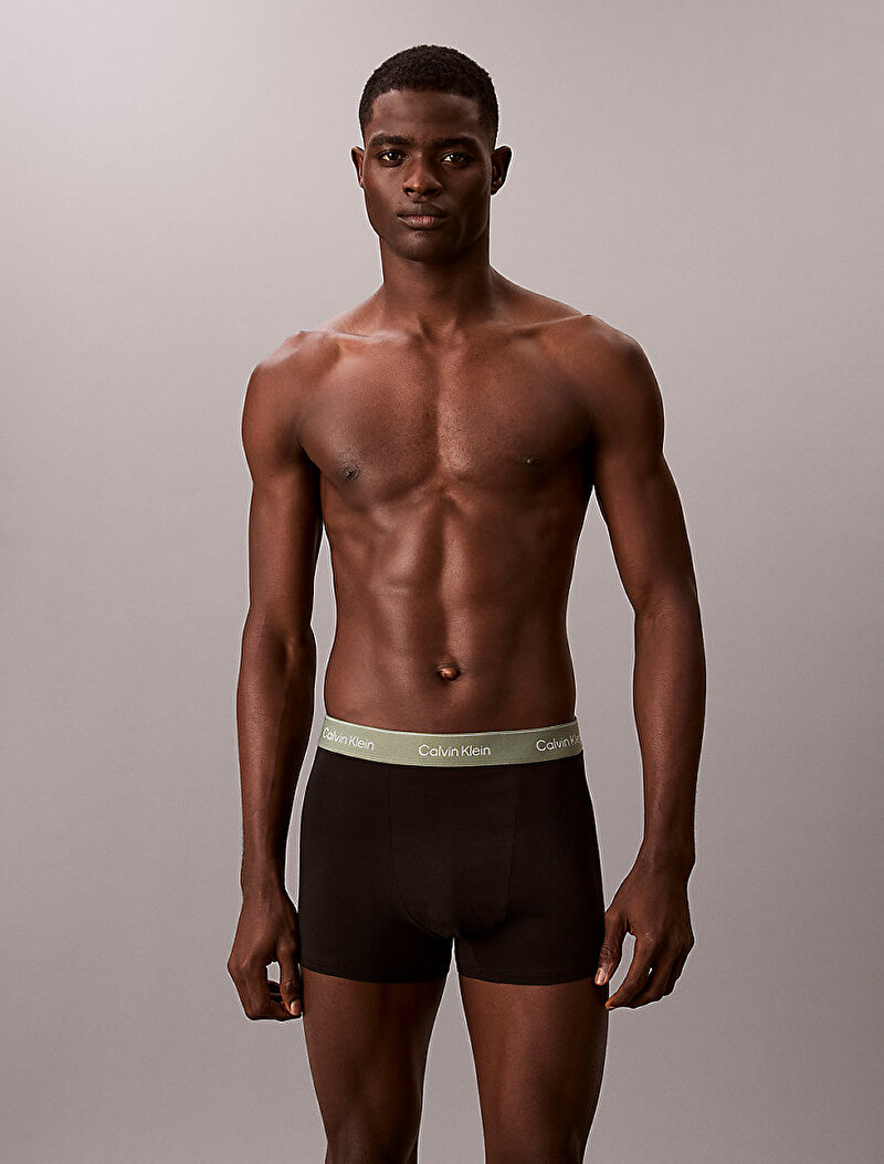Calvin Klein Çok renkli Renkli Erkek 3'lü Paket Relaxed Fit Boxer Seti