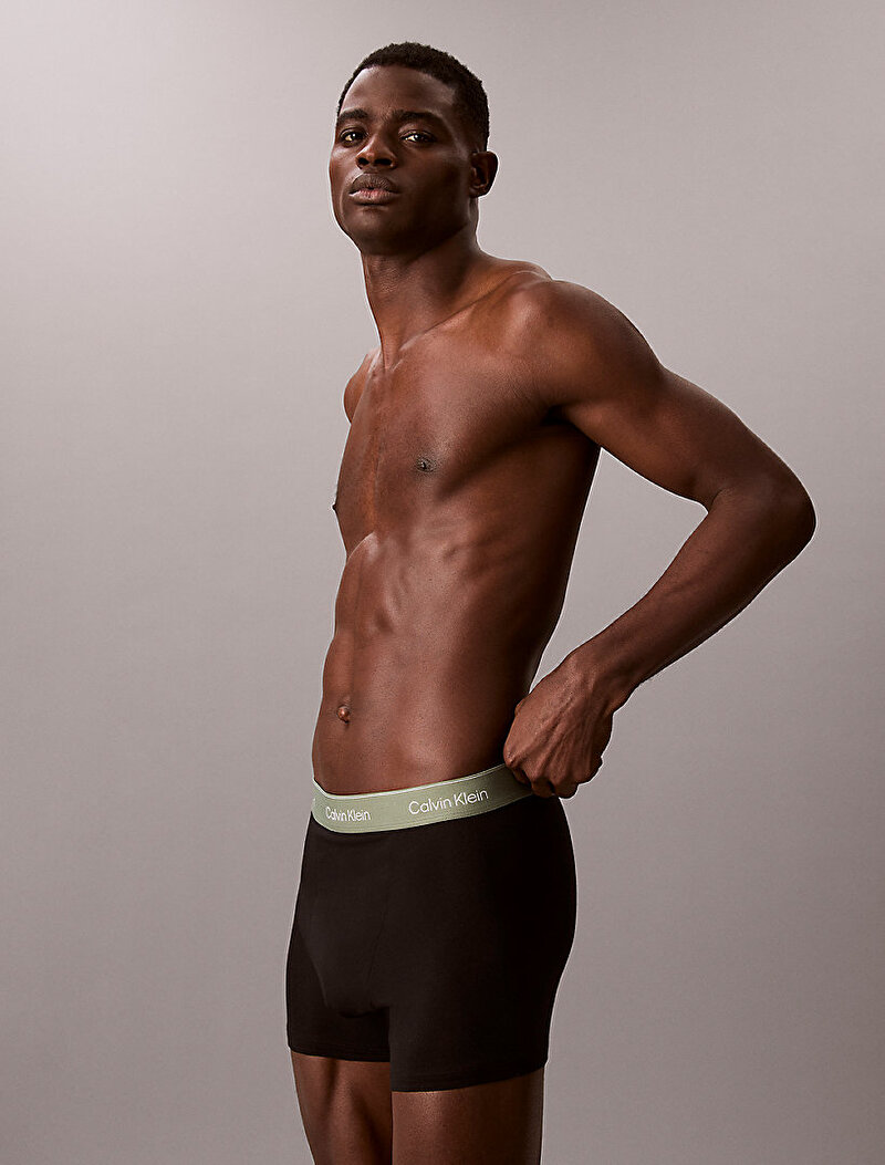 Calvin Klein Çok renkli Renkli Erkek 3'lü Paket Relaxed Fit Boxer Seti