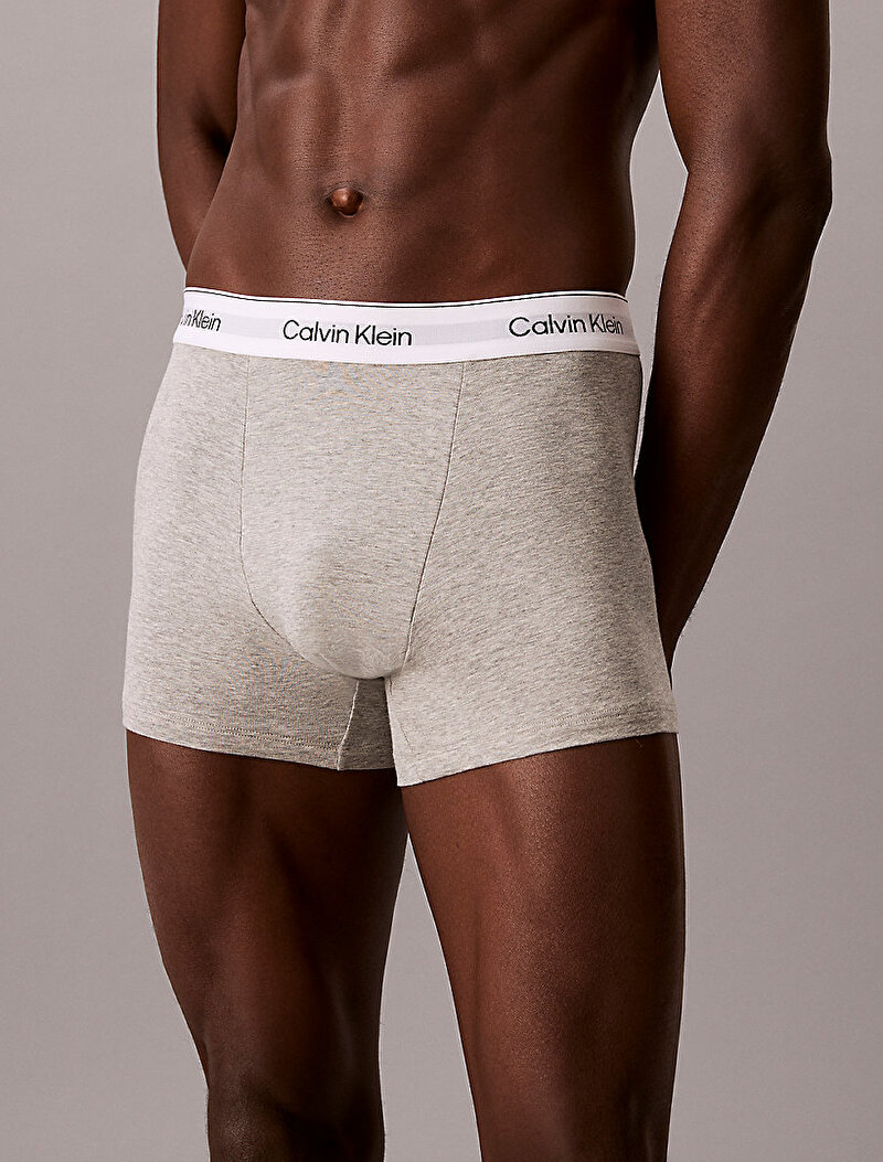 Calvin Klein Çok renkli Renkli Erkek 3'lü Paket Relaxed Fit Boxer Seti