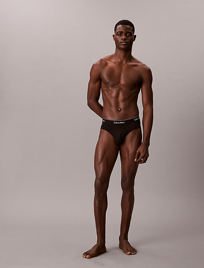 Calvin Klein Çok renkli Renkli Erkek 3'lü Paket Hip Brief Slip