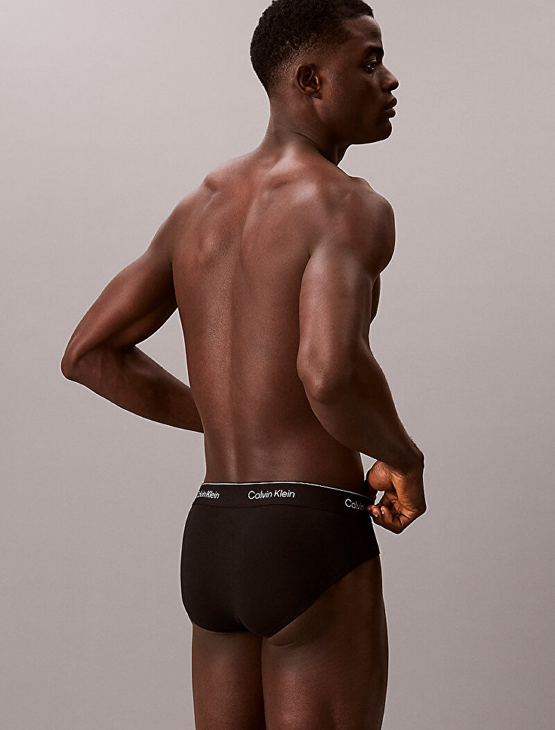 Calvin Klein Çok renkli Renkli Erkek 3'lü Paket Hip Brief Slip