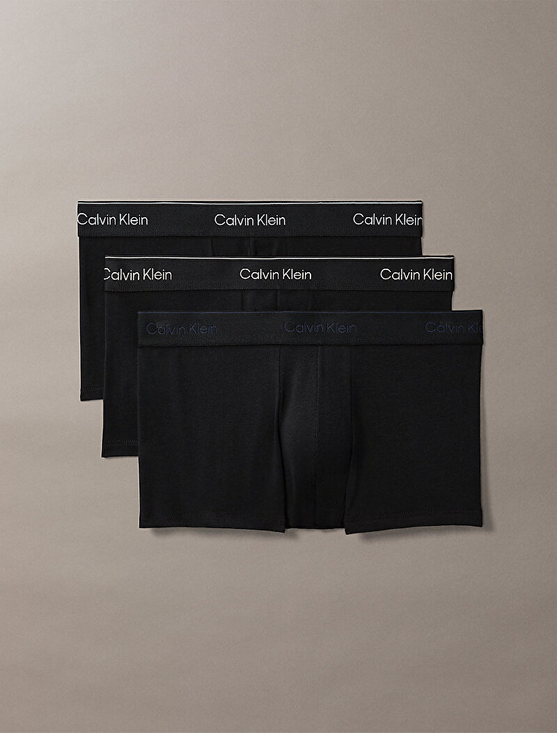 Calvin Klein Çok renkli Renkli Erkek 3'lü Paket Low Rise Trunk Boxer