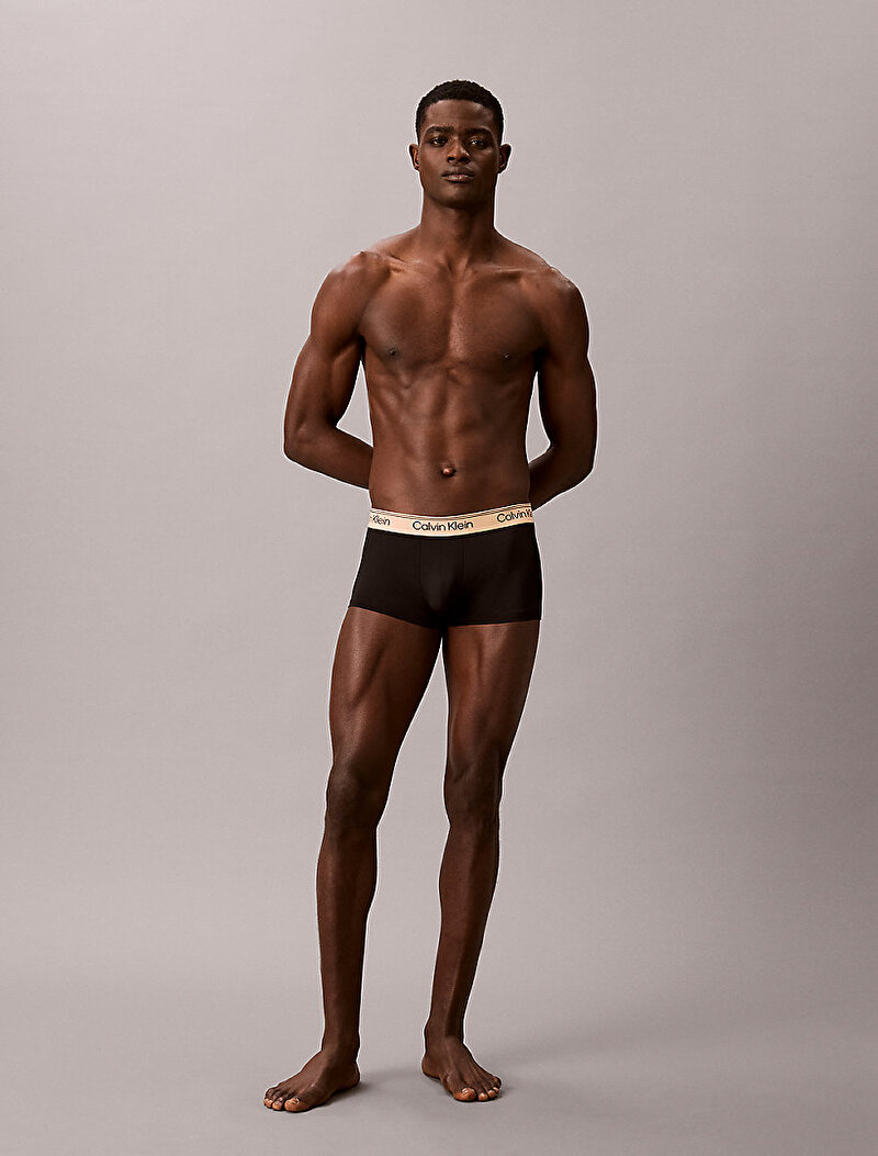 Calvin Klein Çok renkli Renkli Erkek 3'lü Paket Low Rise Trunk Boxer