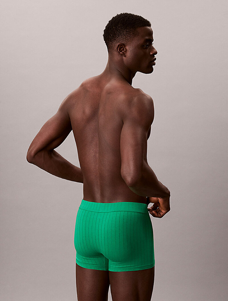 Calvin Klein Yeşil Renkli Erkek Trunk Boxer
