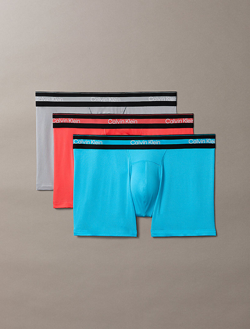 Calvin Klein Çok renkli Renkli Erkek 3'lü Paket Trunk Boxer