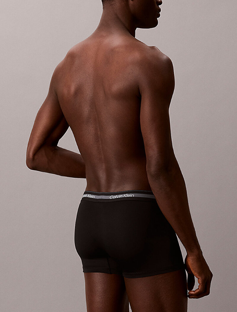 Calvin Klein Siyah Renkli Erkek 3'lü Paket Trunk Boxer