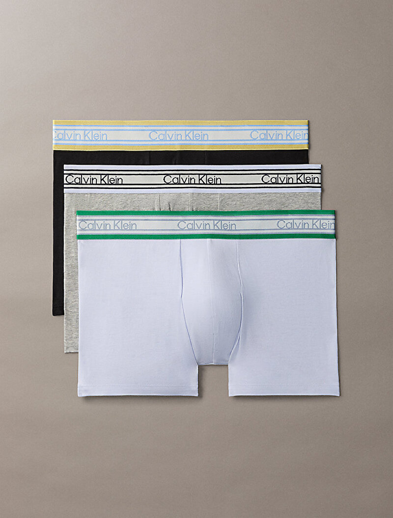 Calvin Klein Çok renkli Renkli Erkek 3'lü Paket Trunk Boxer
