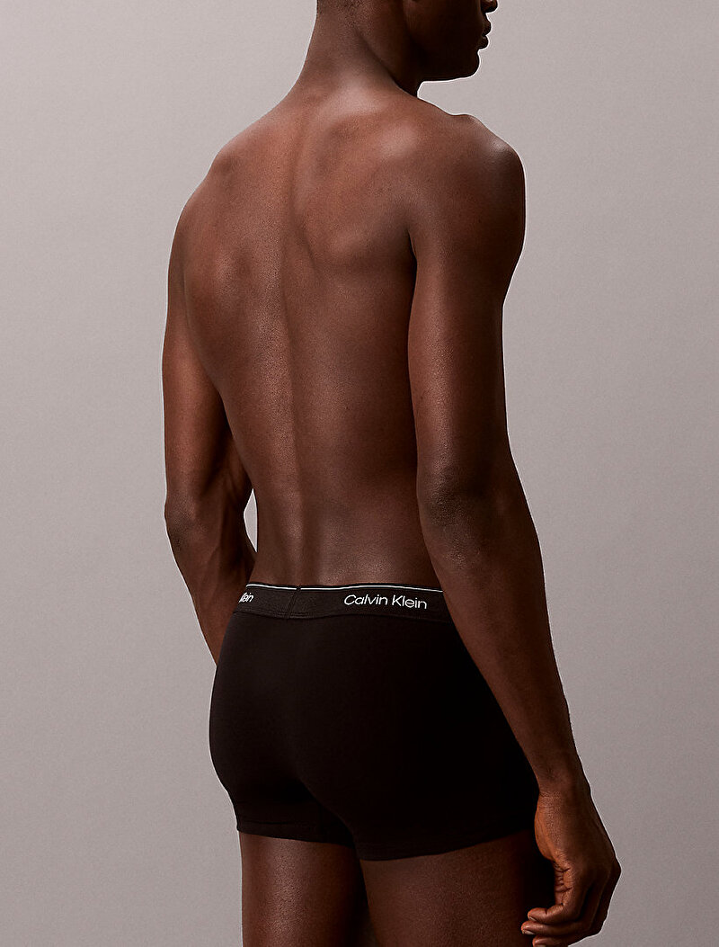 Calvin Klein Siyah Renkli Erkek 3'lü Paket Trunk Boxer