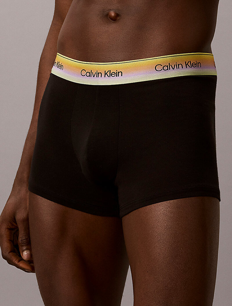 Calvin Klein Siyah Renkli Erkek Trunk Boxer