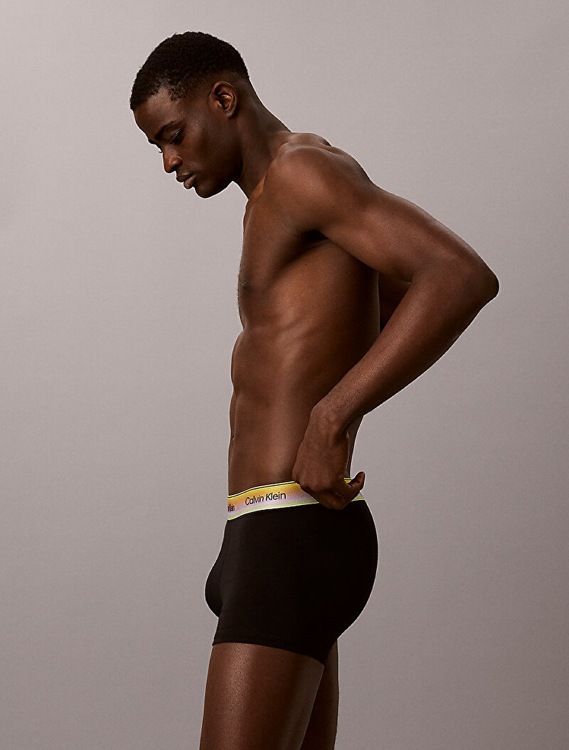 Calvin Klein Siyah Renkli Erkek Trunk Boxer