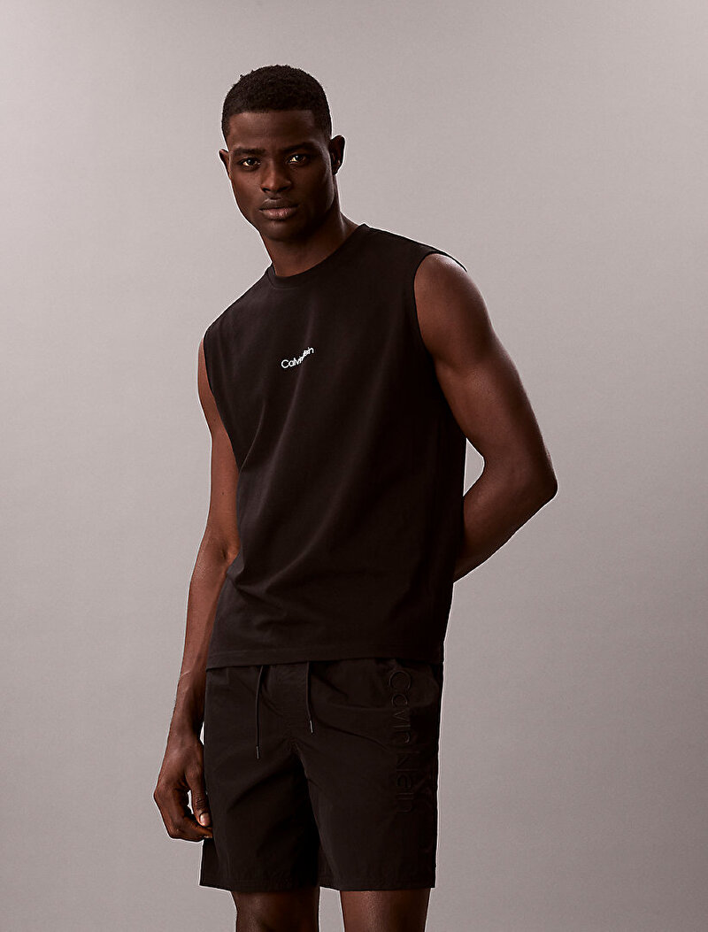 Calvin Klein Siyah Renkli Erkek Tank Top