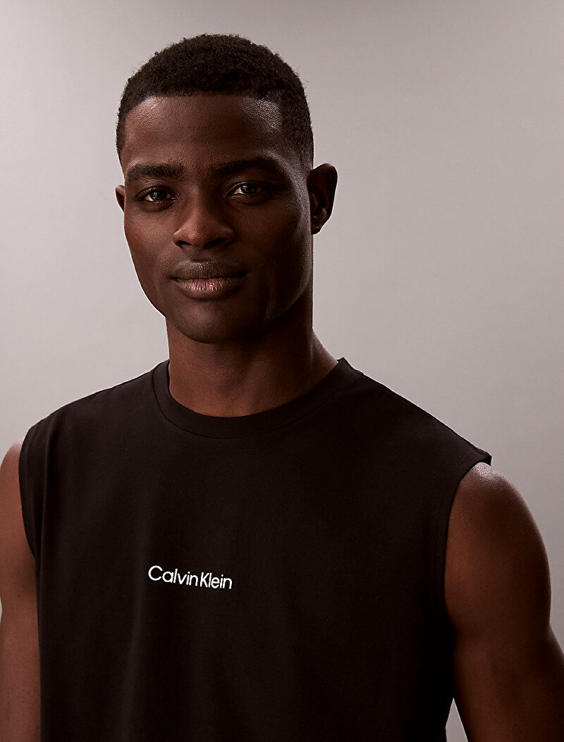 Calvin Klein Siyah Renkli Erkek Tank Top