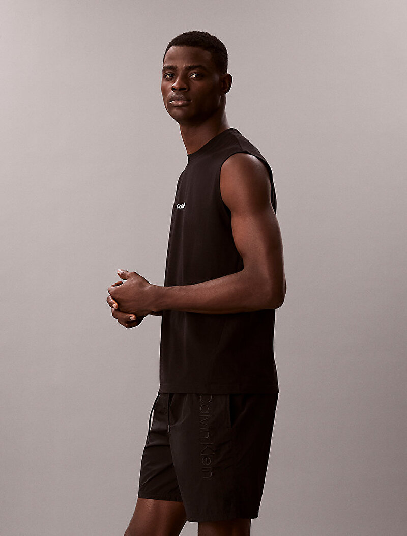 Calvin Klein Siyah Renkli Erkek Tank Top