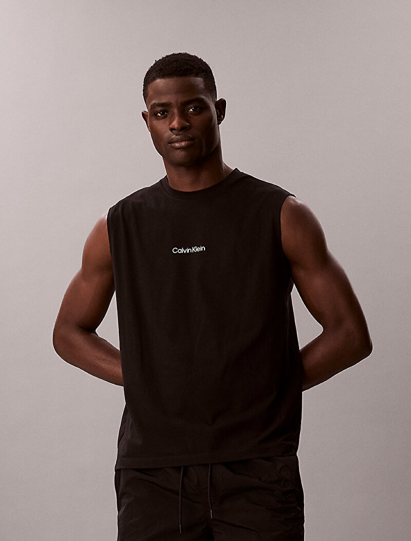 Calvin Klein Siyah Renkli Erkek Tank Top
