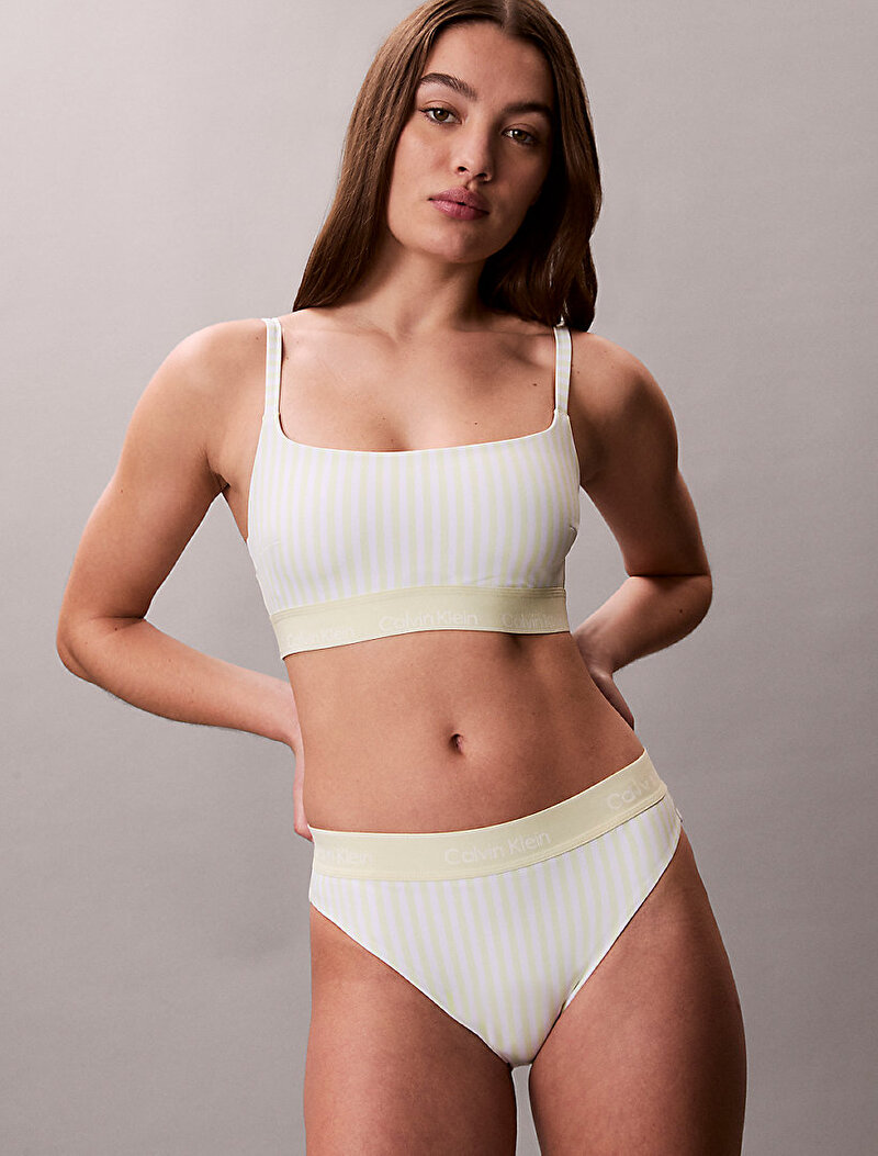 Calvin Klein Beyaz Renkli Kadın Bikini Altı