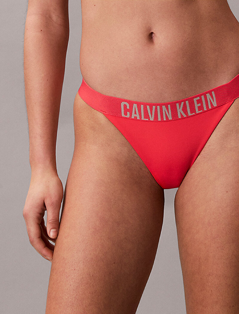 Calvin Klein Pembe Renkli Kadın Brazilian Bikini Altı