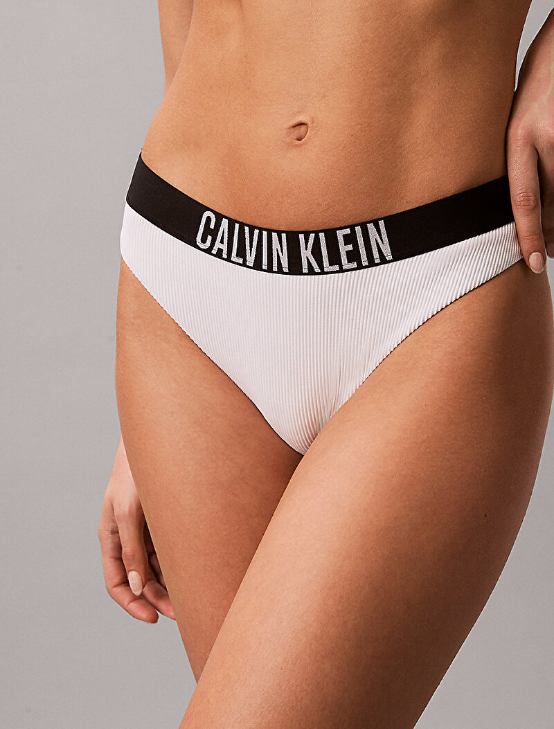 Calvin Klein Beyaz Renkli Kadın Bikini Altı