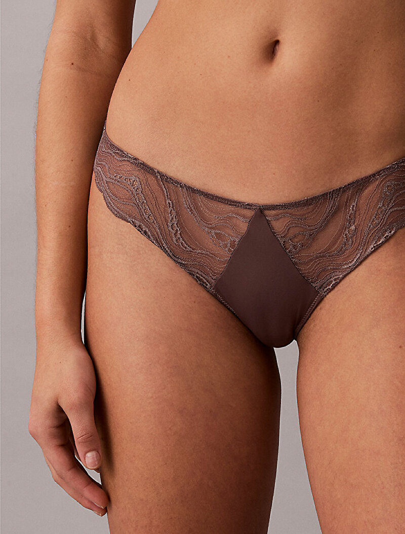 Calvin Klein Kahverengi Renkli Kadın Tanga